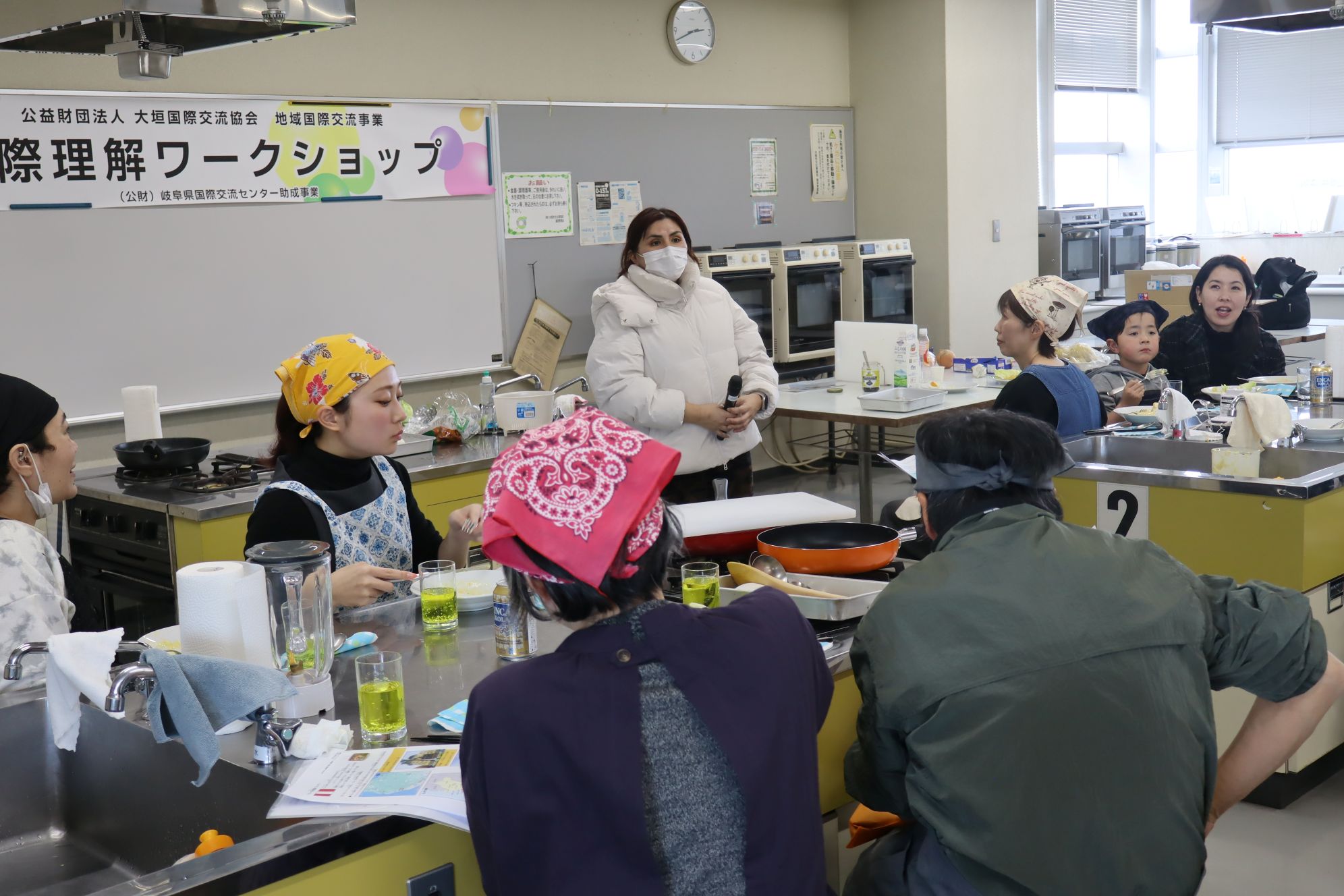 講師からペルーのことを聞きました